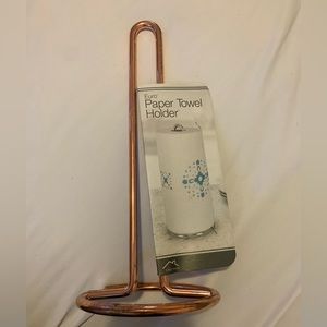Rose Gold paper towel holder